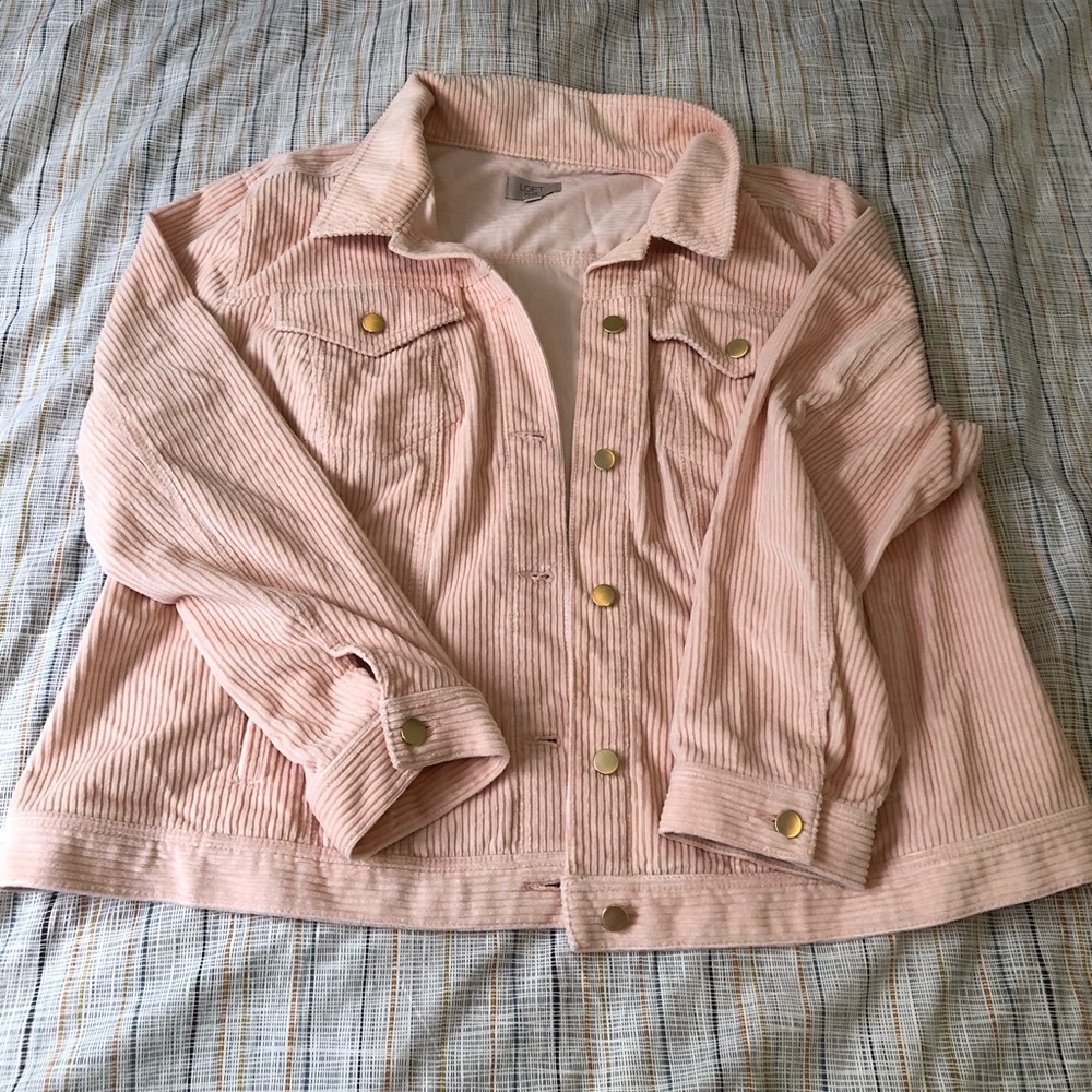 Pink Corduroy Jacket